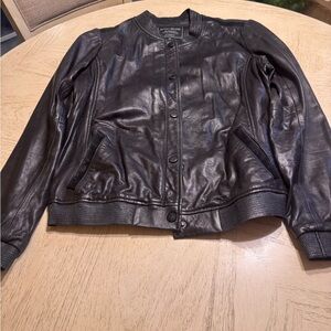 Lucky Brand Black Leather Jacket